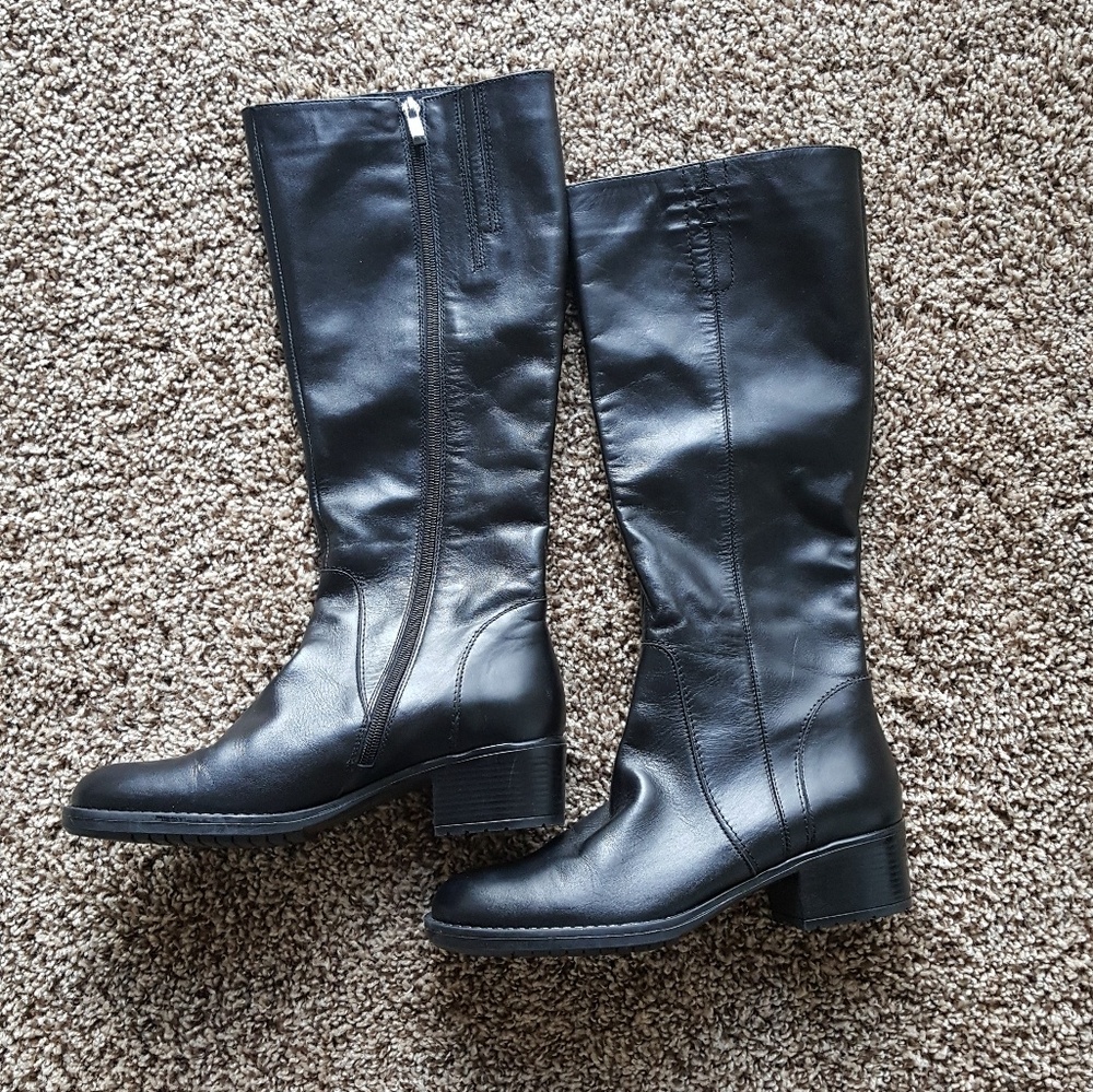 Genuine leather boots